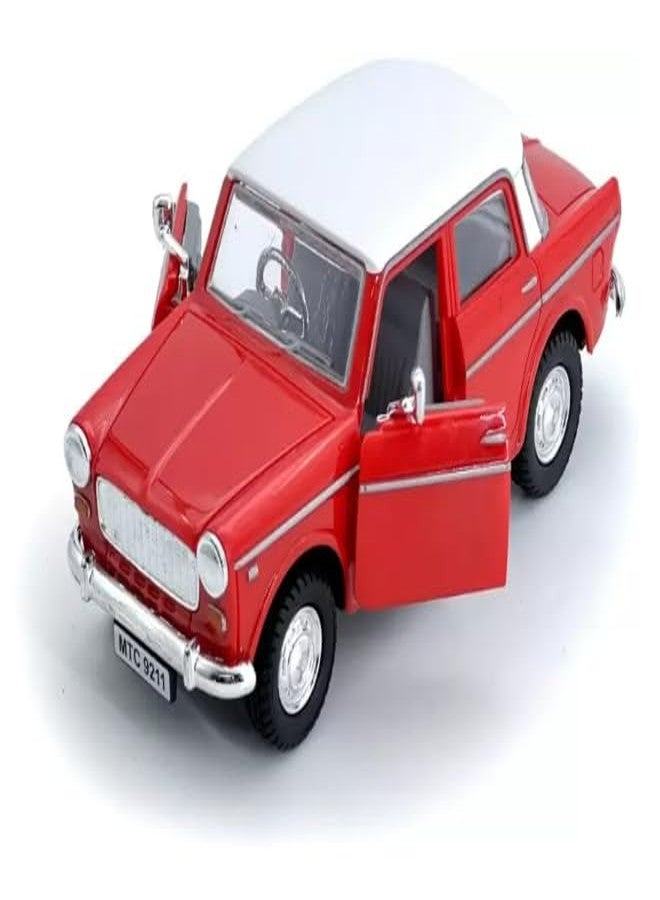 Centy Made of Plastic Queen 70'S Taxi Red Toys for Kids (Red) - Image 3